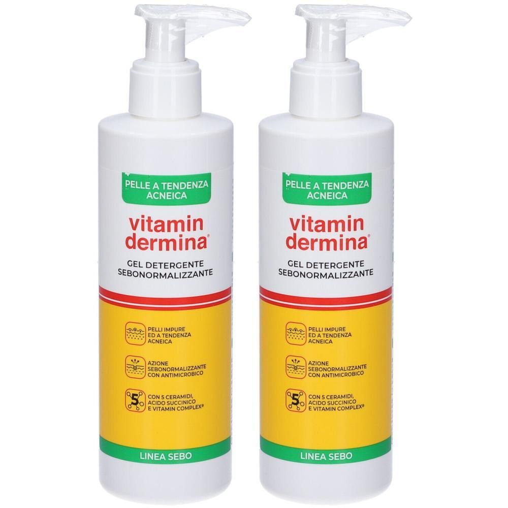 Vitamin Dermina Gel Detergente Sebonormalizzante