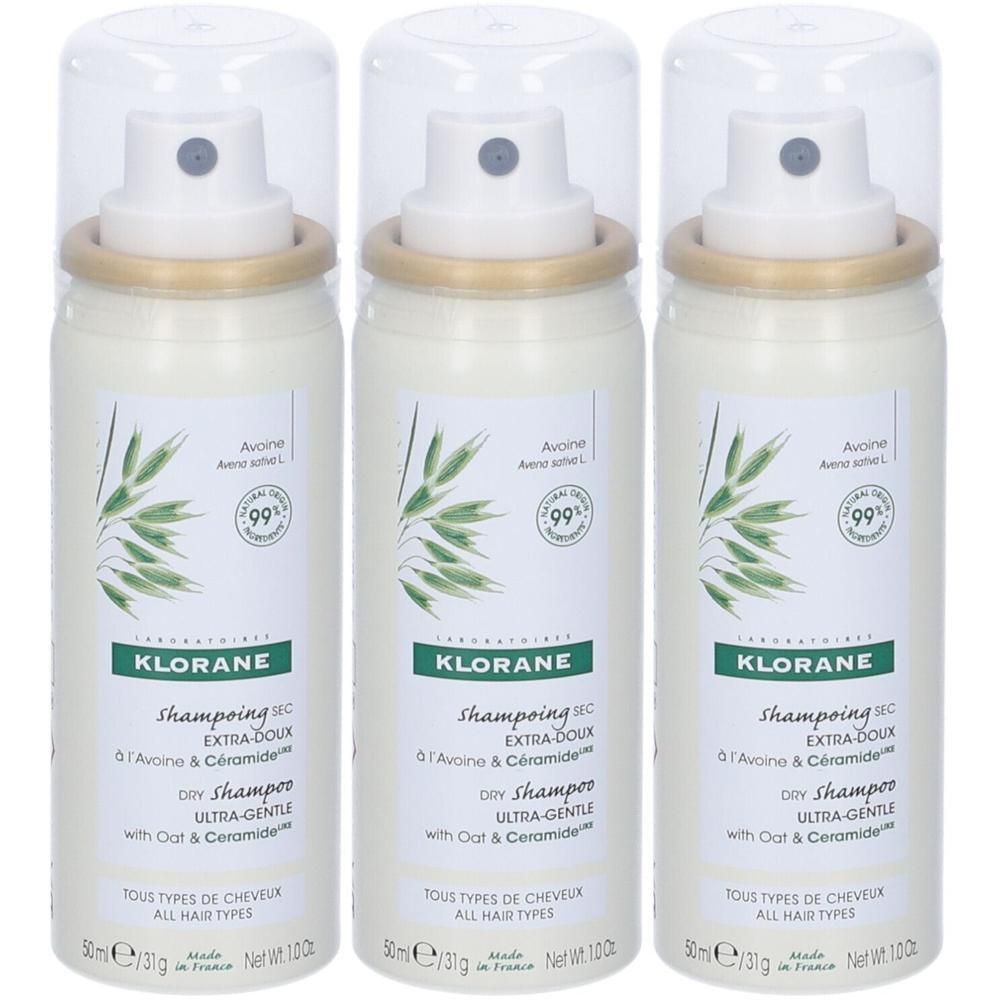 Klorane Shampoo Secco Extra-Delicato all'Avena & CeramideLike