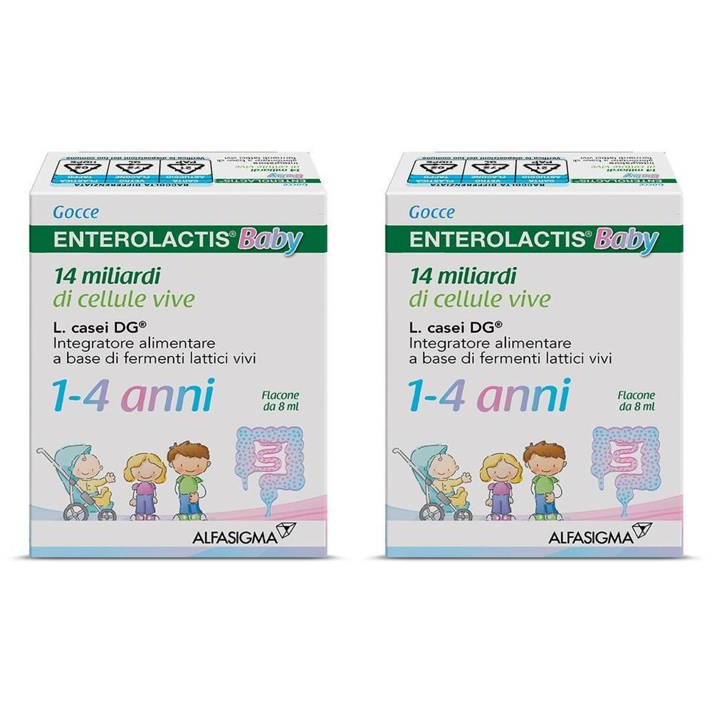 Enterolactis Baby Gocce Fermenti Lattici e Probiotici per i più piccoli