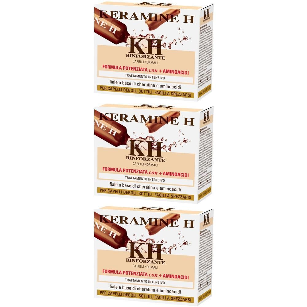 Keramine H Fasc Bianco 10 Fiale Da 10 Ml