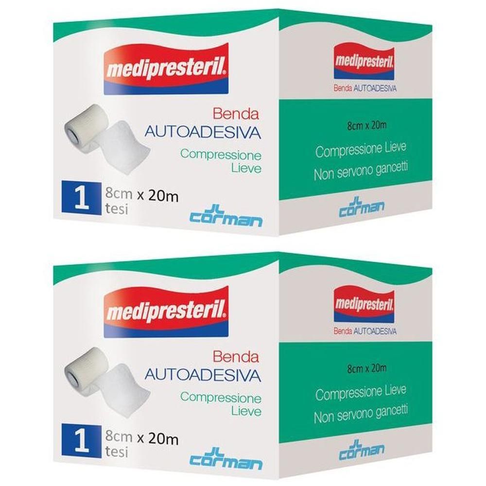 Medipresteril Benda Autoadesiva 8cm x 20m