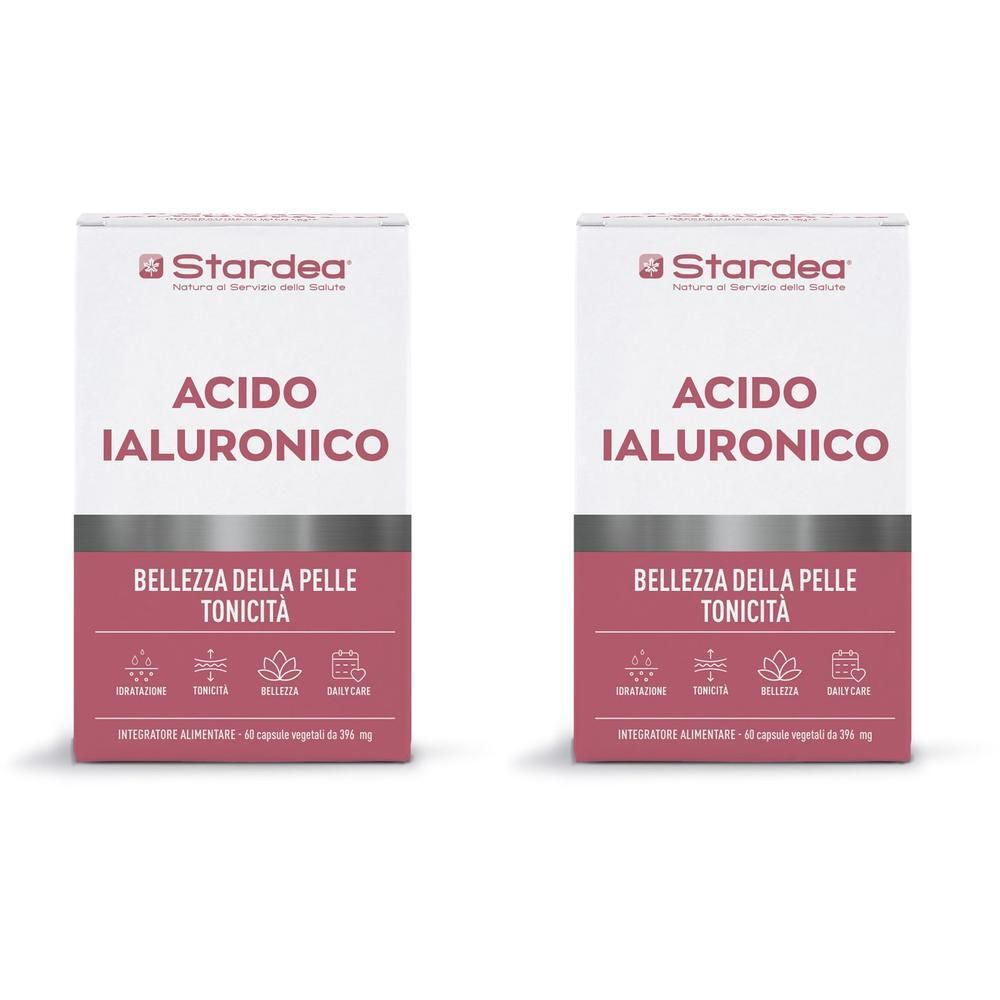Stardea Acido Ialuronico Capsule Vegetali - Acido Ialuronico - Bellezza della Pelle
