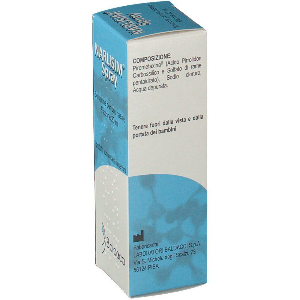 Tre confezioni di Narlisimm Spray, spray nasale 20ml.