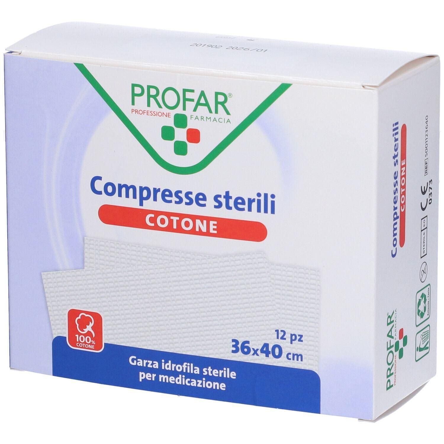 PROFAR® Compresse Sterili in Cotone 36 x 40 cm