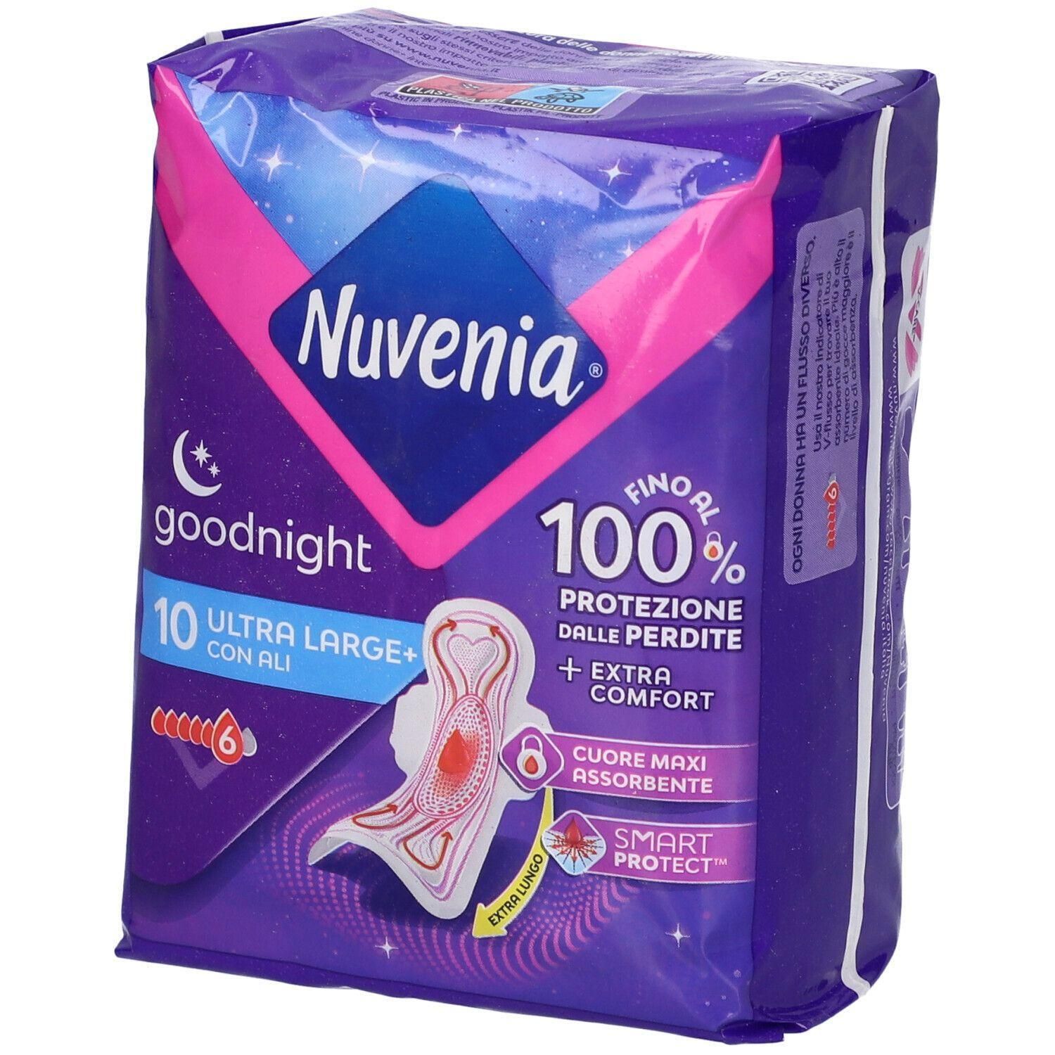 Nuvenia Goodnight Assorbenti Ultra Notte con Ali
