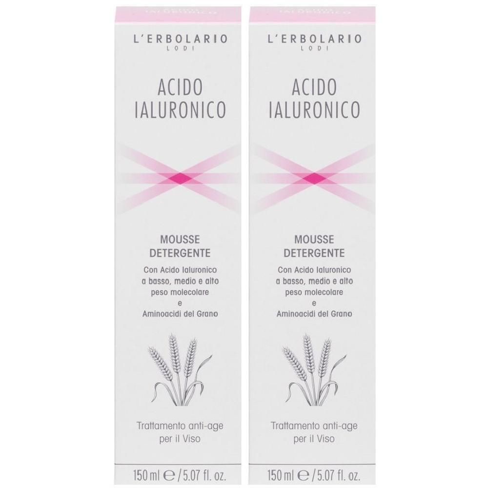 L’Erbolario Mousse Detergente Acido Ialuronico