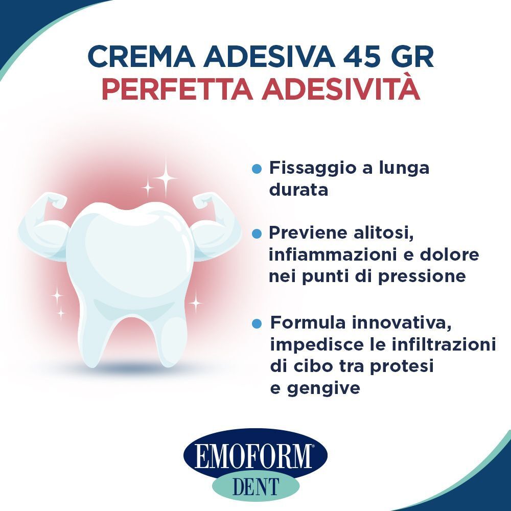 EMOFORM® DENT Crema adesiva dentiere