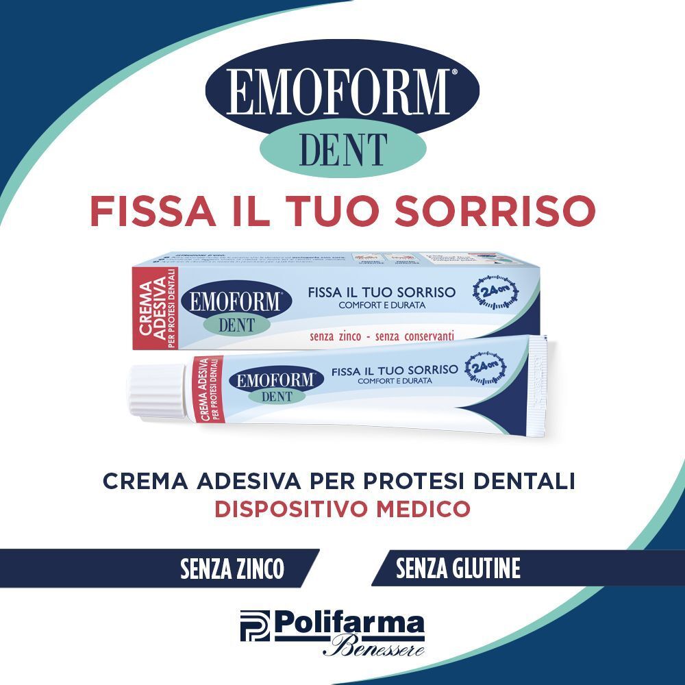 EMOFORM® DENT Crema adesiva dentiere