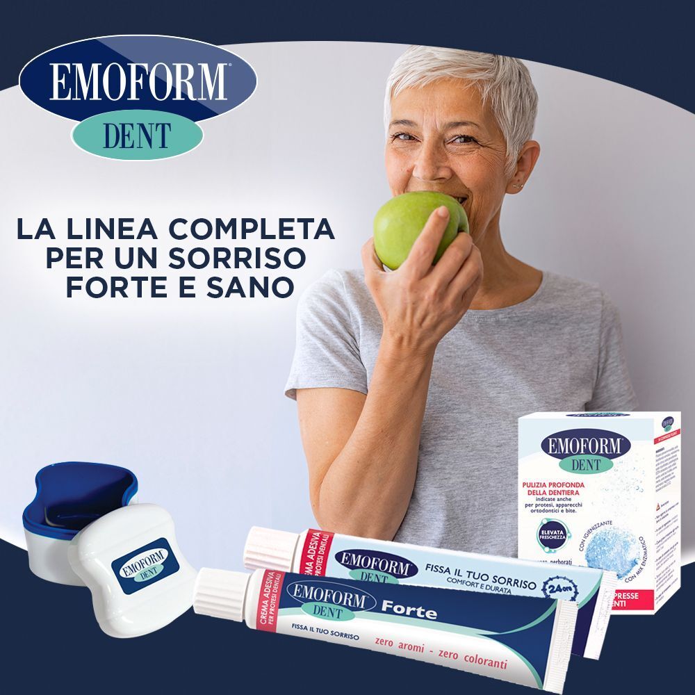 EMOFORM® DENT Crema adesiva dentiere