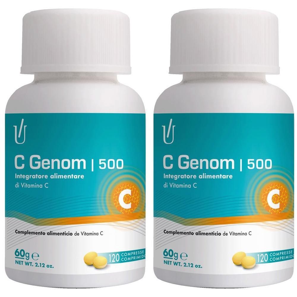 C-Genom 500 Glauber 120 Compresse