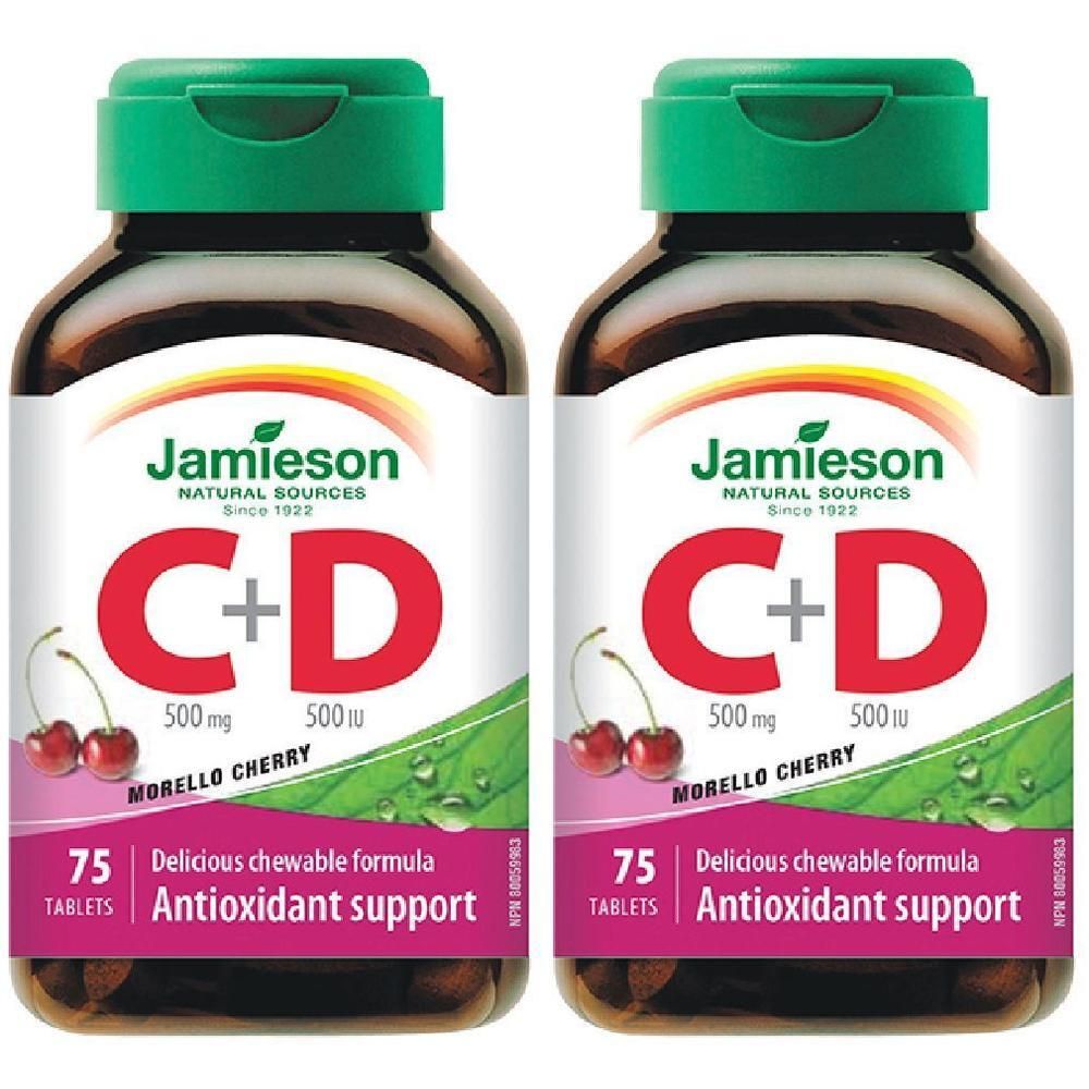 Jamieson Vitamina C 500 + D Compresse
