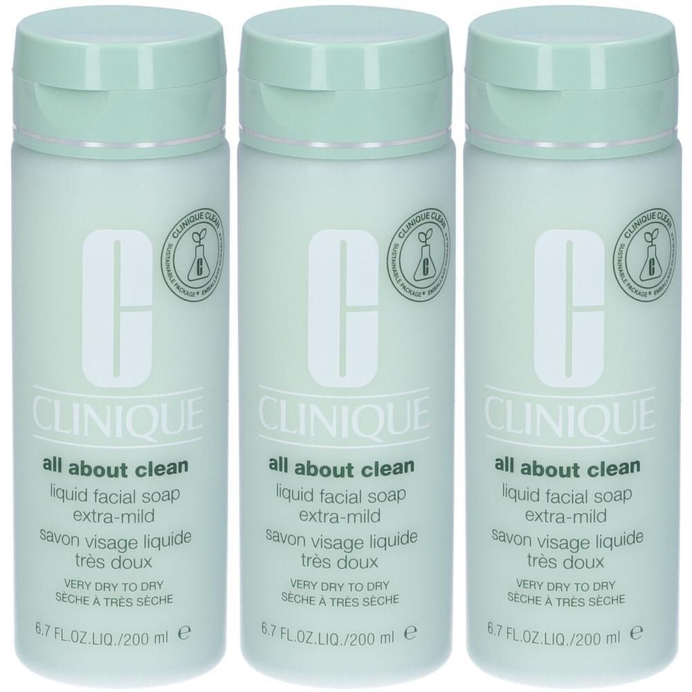 Clinique All About Clean™ Sapone liquido per il viso molto delicato - Detergente - Pelle da molto secca a secca