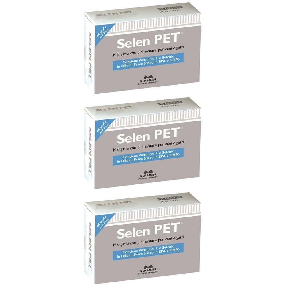 Selen Pet Cani Gatti Blister 60 Perle