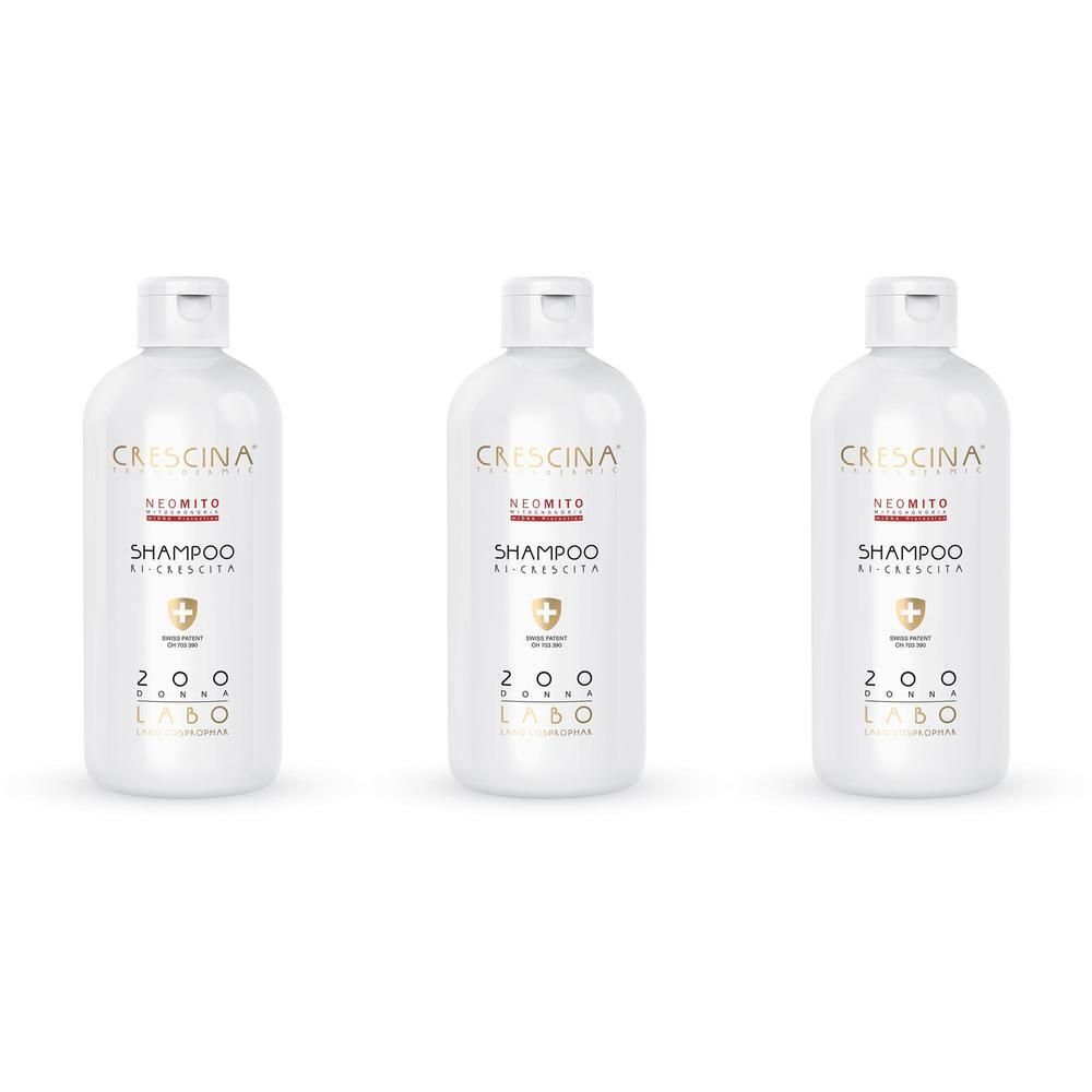 LABO Crescina Transdermic Shampoo Ri-Crescita Neo-Mito Fomula 200 Donna
