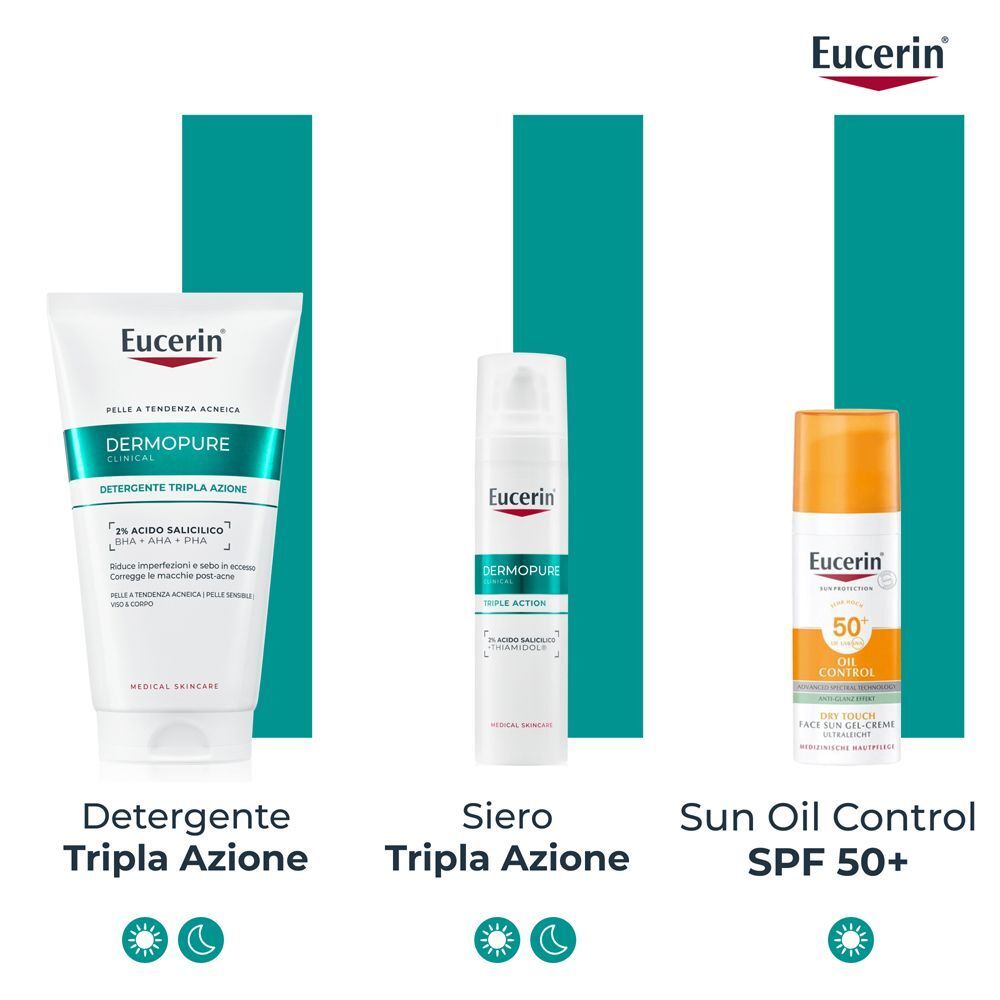 Eucerin Dermopure Detergente Tripla Azione 150ml