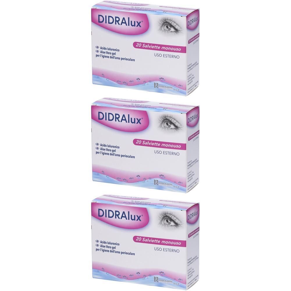 DIDRAlux Salviette Perioculari