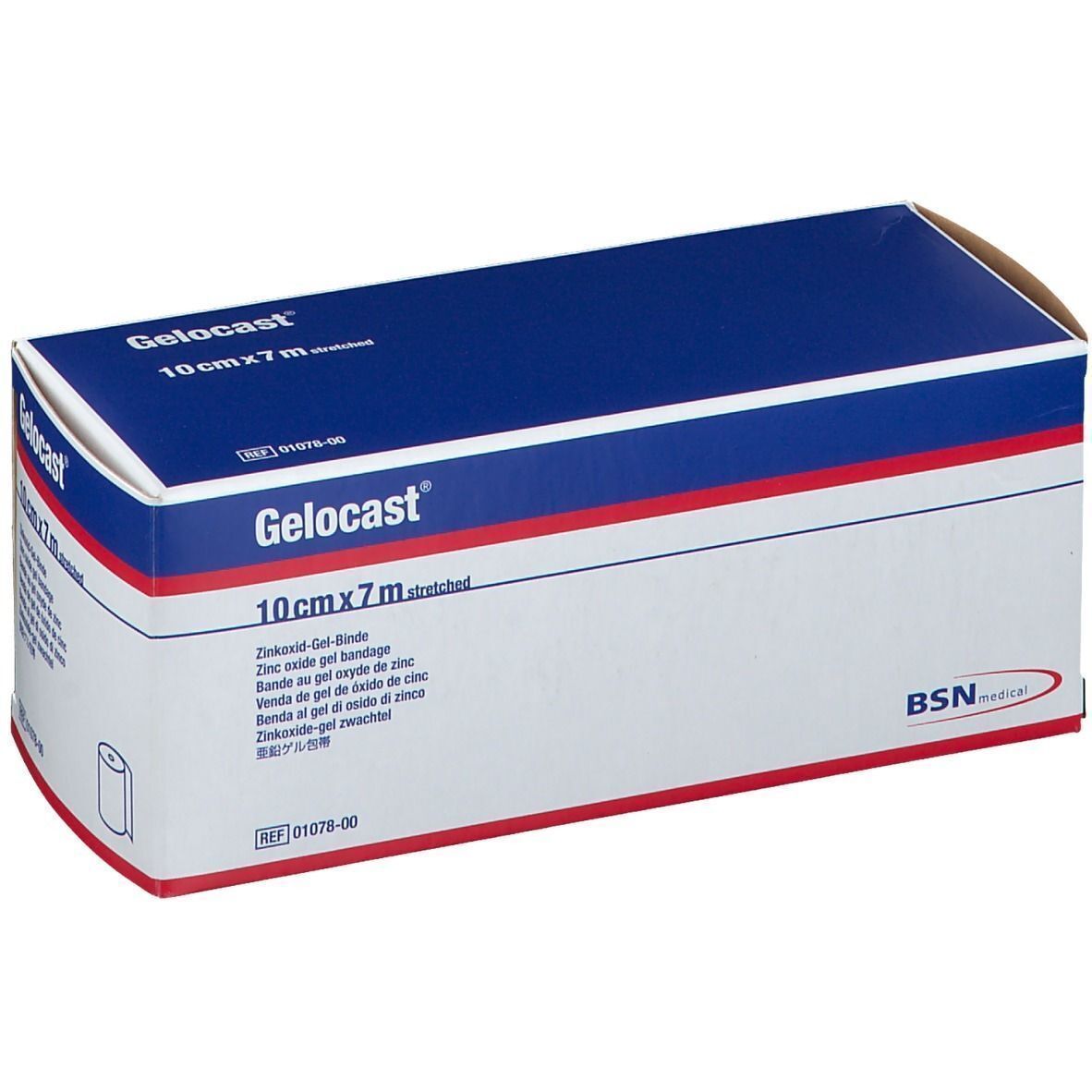 Gelocast Benda Non Elastica Gel Di Ossido Di Zinco 700X10 Cm
