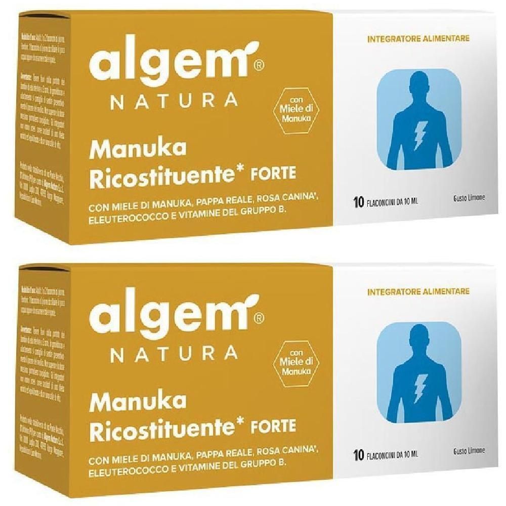 Algem Natura Manuka Ricostituente Forte Flaconcini