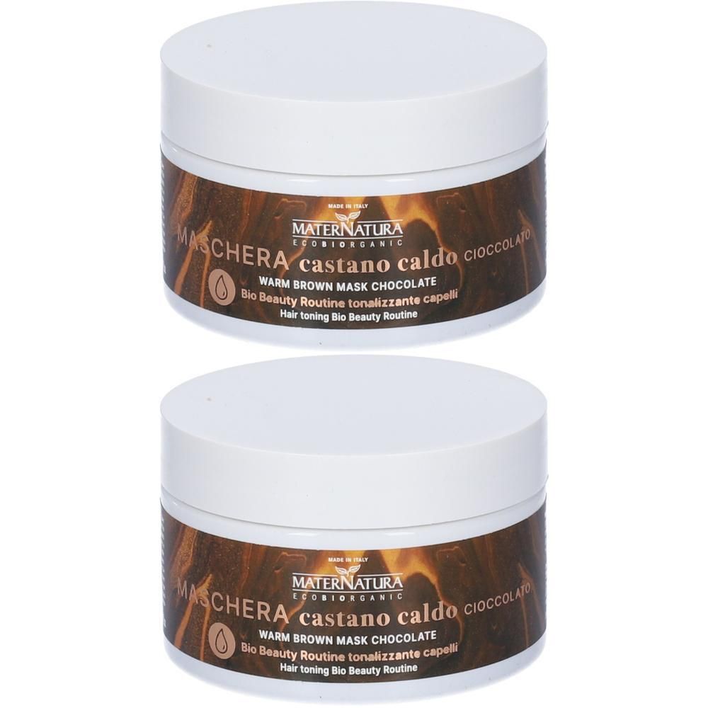 MaterNatura Maschera Castano Caldo Cioccolato