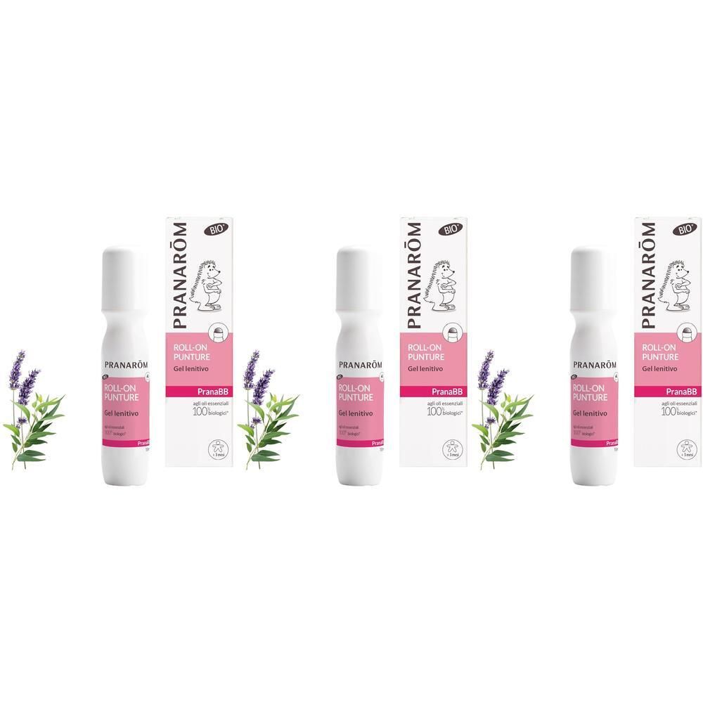 Pranarôm - PranaBB Roller Gel Lenitivo Bio- Sollievo rapido per punture di insetti, adatto a bambini a partire da 3 mesi