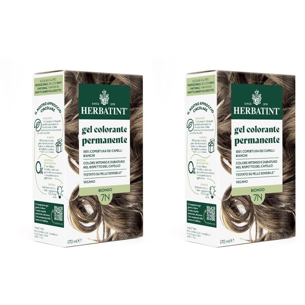 Herbatint Gel Colorante Permanente 7N Biondo