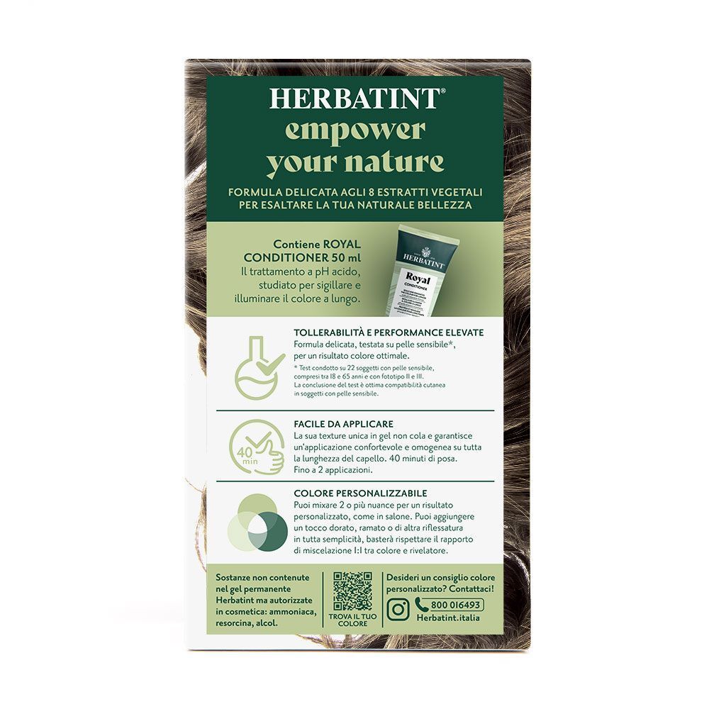 Herbatint Gel Colorante Permanente 7N Biondo