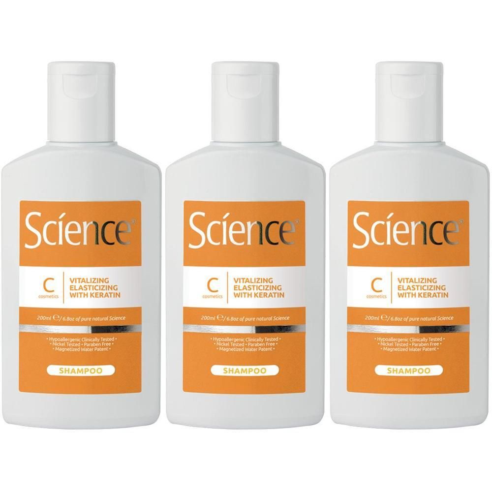 Science Hair Care Shampoo Ristrutturante alla Keratina 200ml