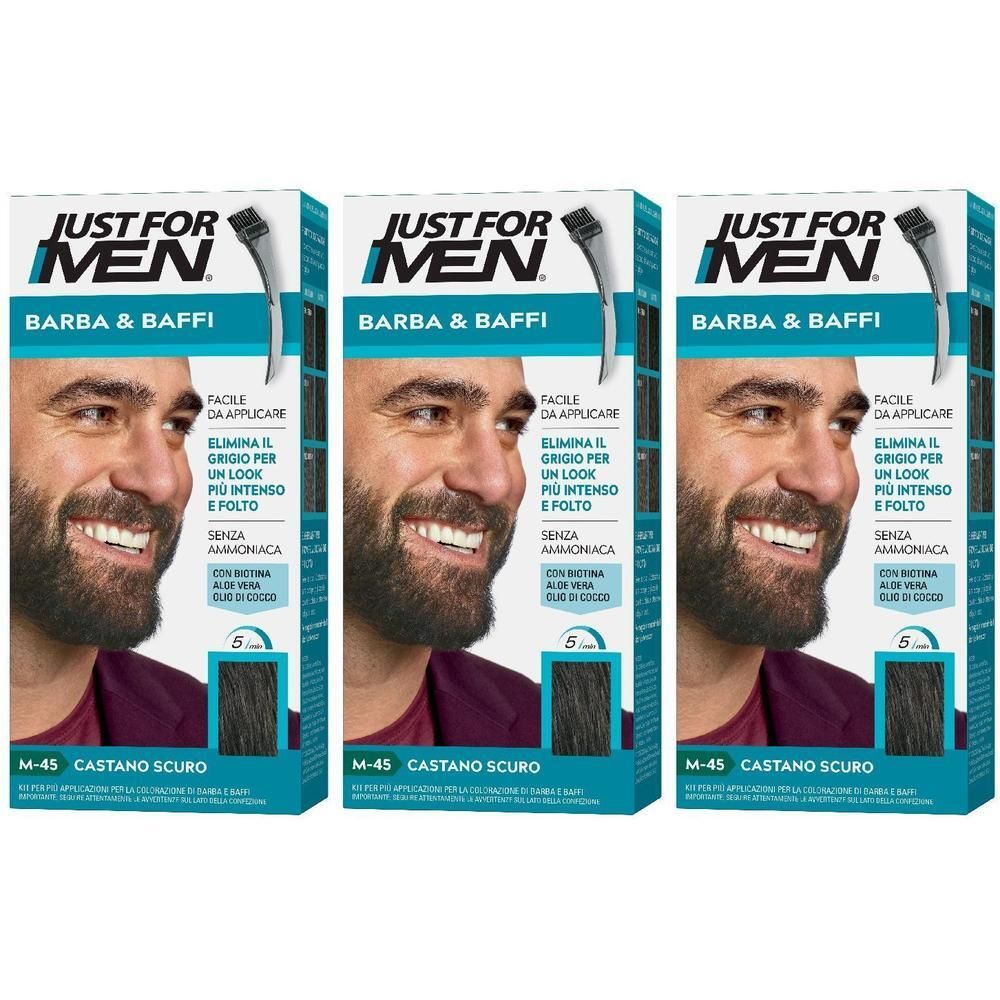 Just For Men Barba & Baffi M45 Castano Scuro 51 G