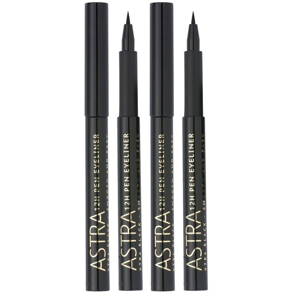 ASTRA Make-UP 12H Pen Eyeliner - Eyeliner Nero In Penna Lunga Durata