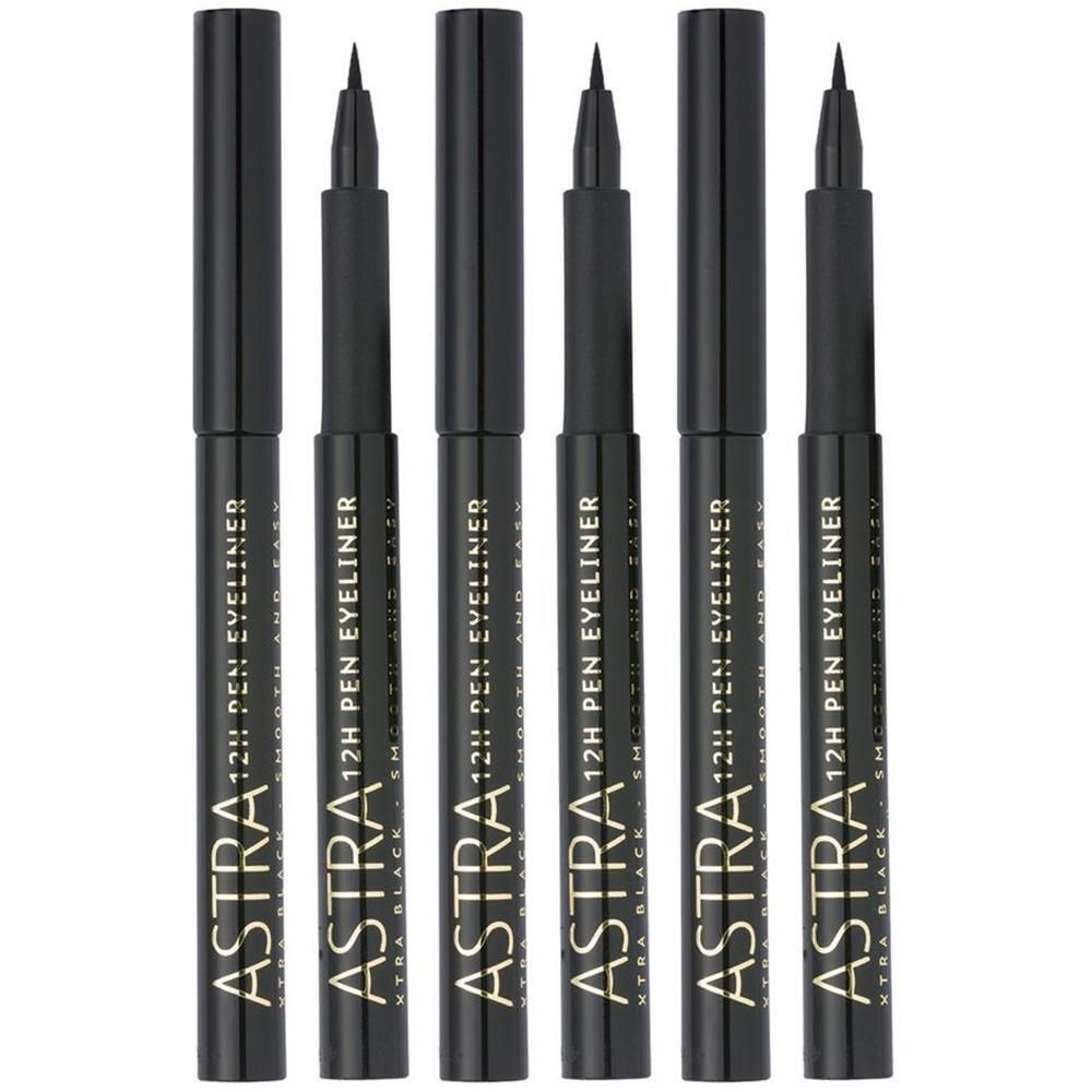 ASTRA Make-UP 12H Pen Eyeliner - Eyeliner Nero In Penna Lunga Durata