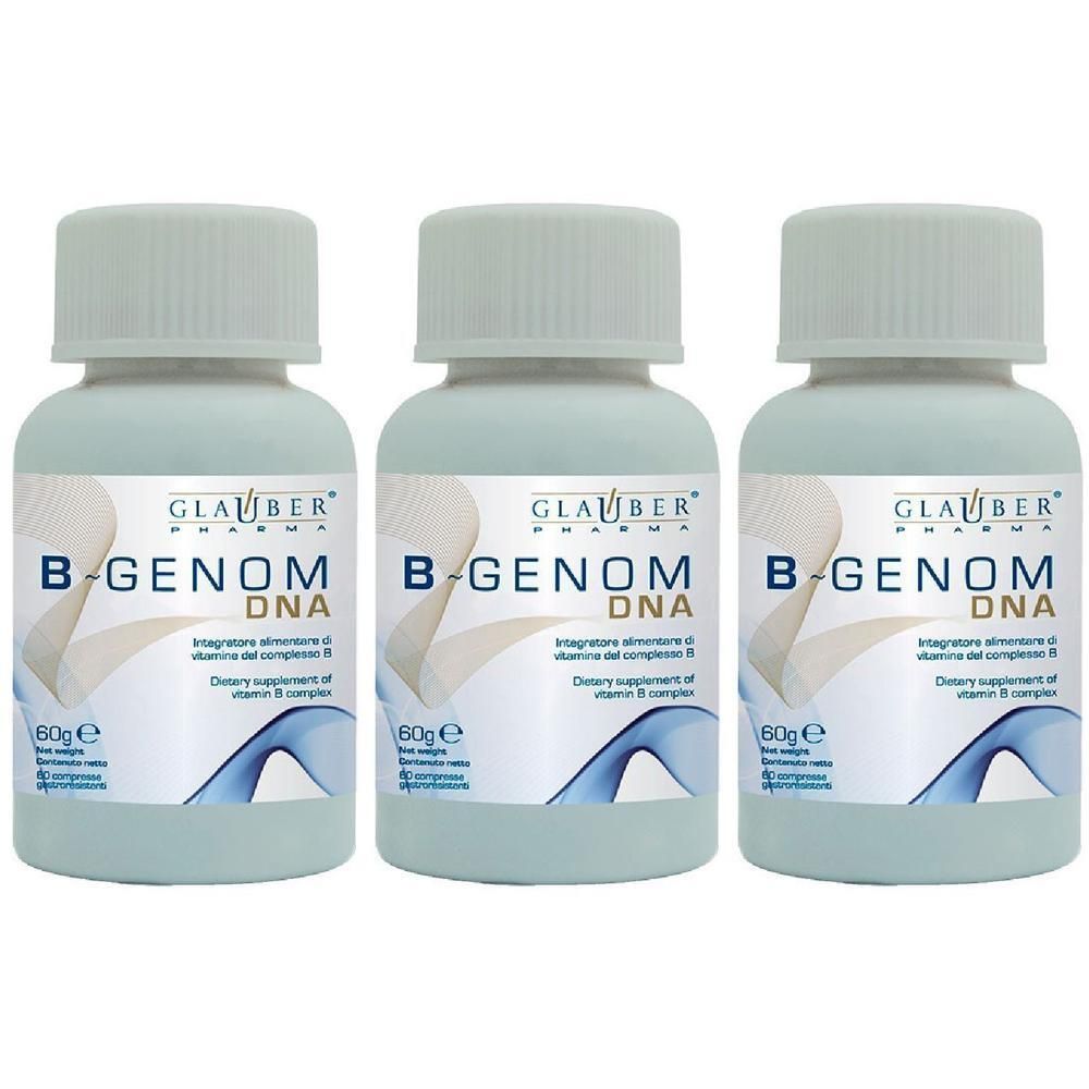 B-Genom Dna Glauber 60 Compresse