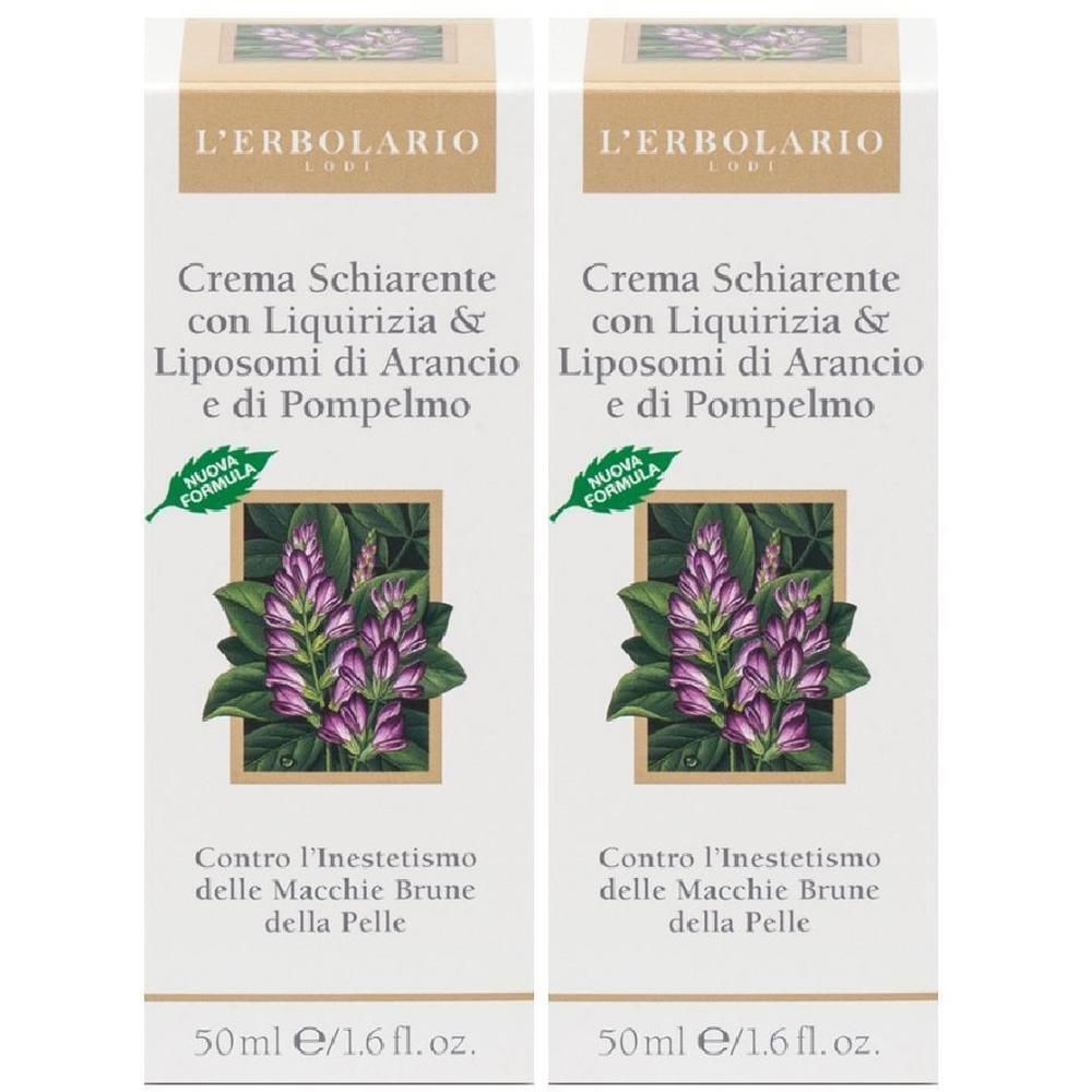 L`Erbolario Crema schiarente Viso e Corpo alla Liquirizia