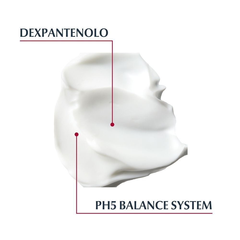 Texture di Eucerin pH5 Crema Gel Idratante con Dexpantenolo e Sistema pH5 Balance.