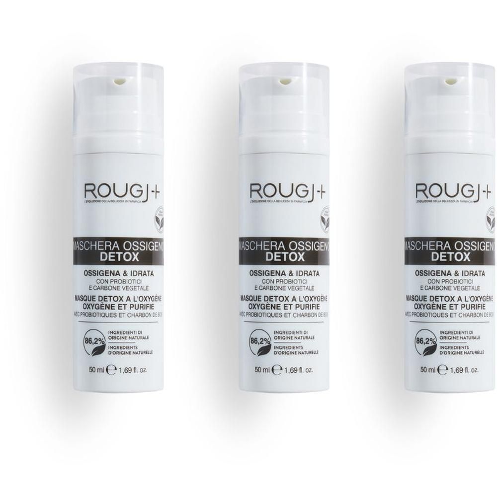 Rougj Maschera viso all'ossigeno detox