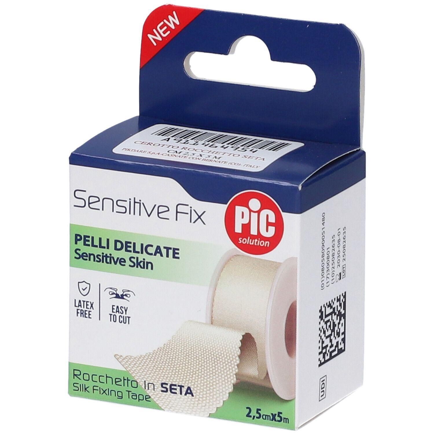 Pic Solution Sensitive Fix Cerotto in Seta 2,5 cm x 5 m
