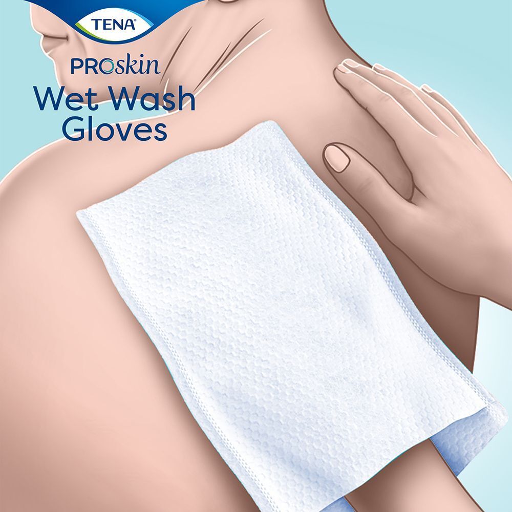 Wet Wash Gloves, manopola pre-umidificata