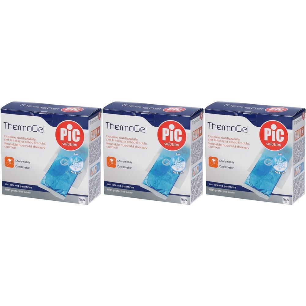 PIC ThermoGel Cuscino Termico 10x26cm con Fodera ITC