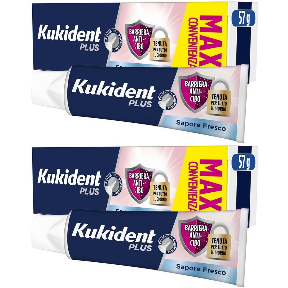 Kukident Plus Barriera Anti-Cibo Fresco