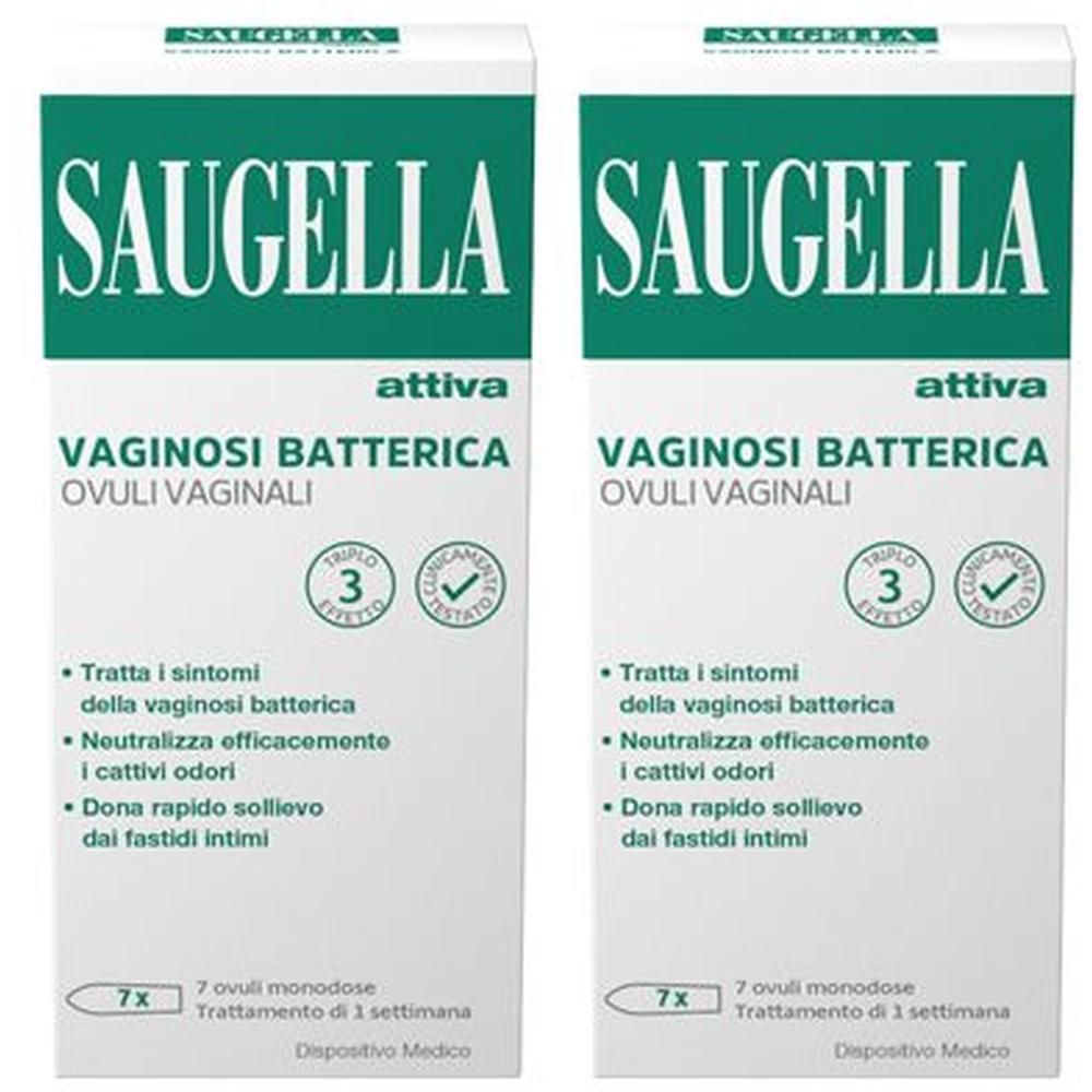 Saugella Attiva Vaginosi Batterica Ovuli Vaginali