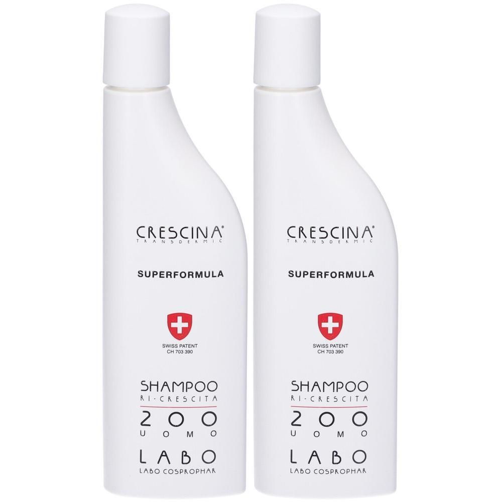 Labo Shampoo Crescina Ri-Crescita Superformula 200 Uomo