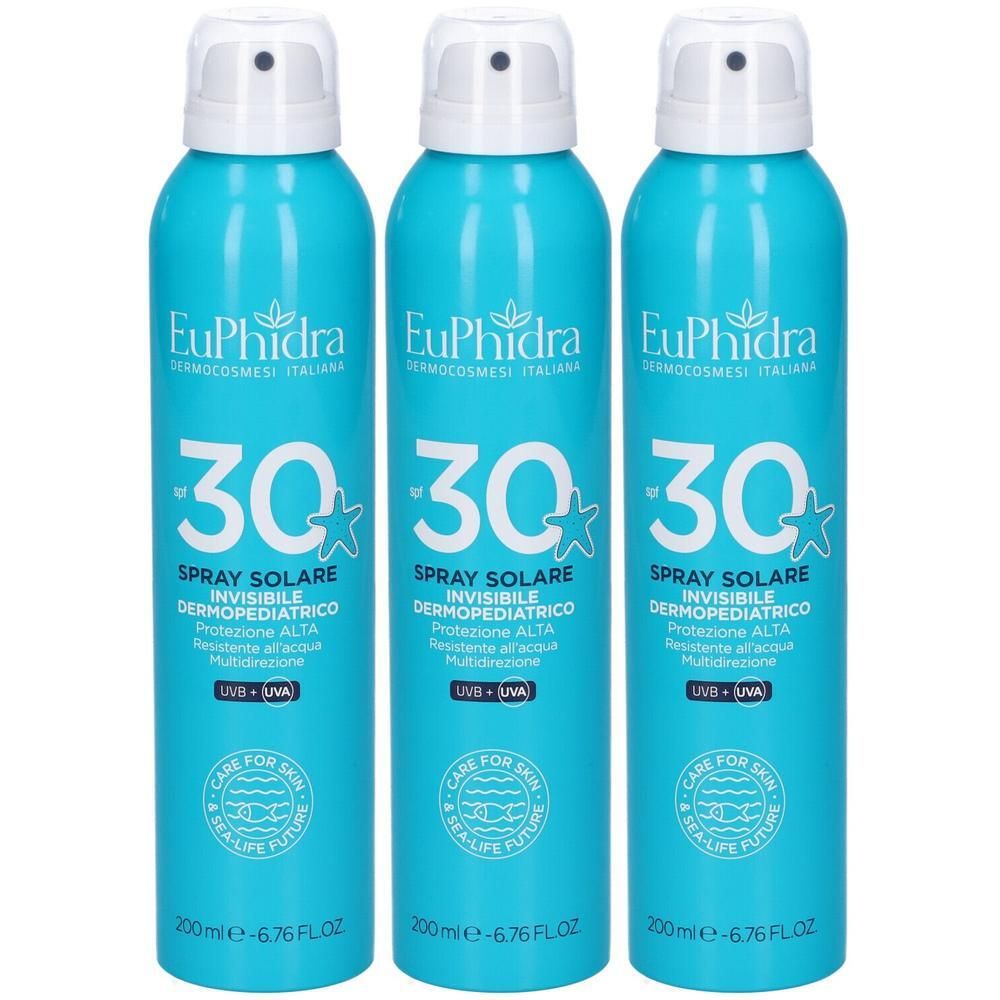 Euphidra Kaleido Spray Invisibile Bambini Spf30