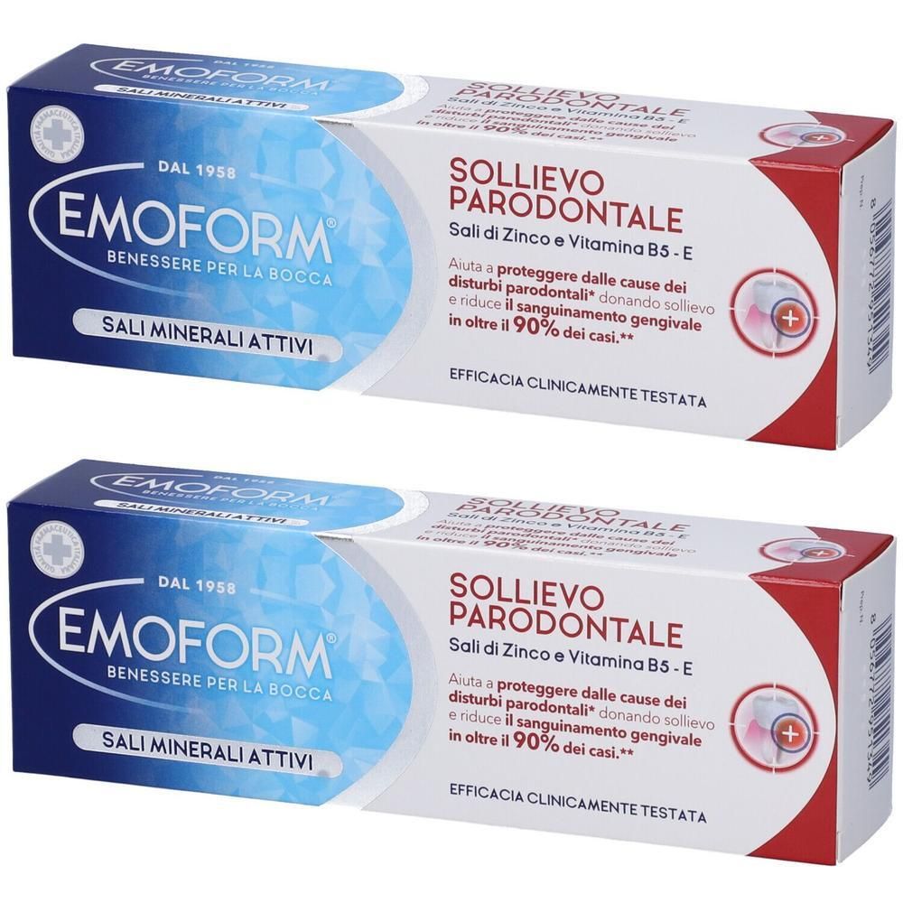 Emoform Dentifricio Sollievo Parodontale