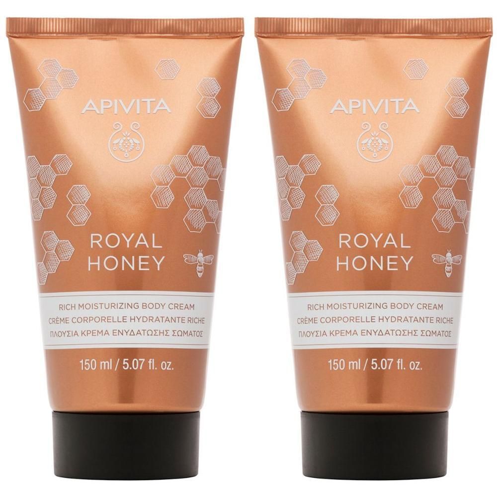 Apivita Royal Honey Crema Corpo Idratante e vellutata con Miele per pelle secca