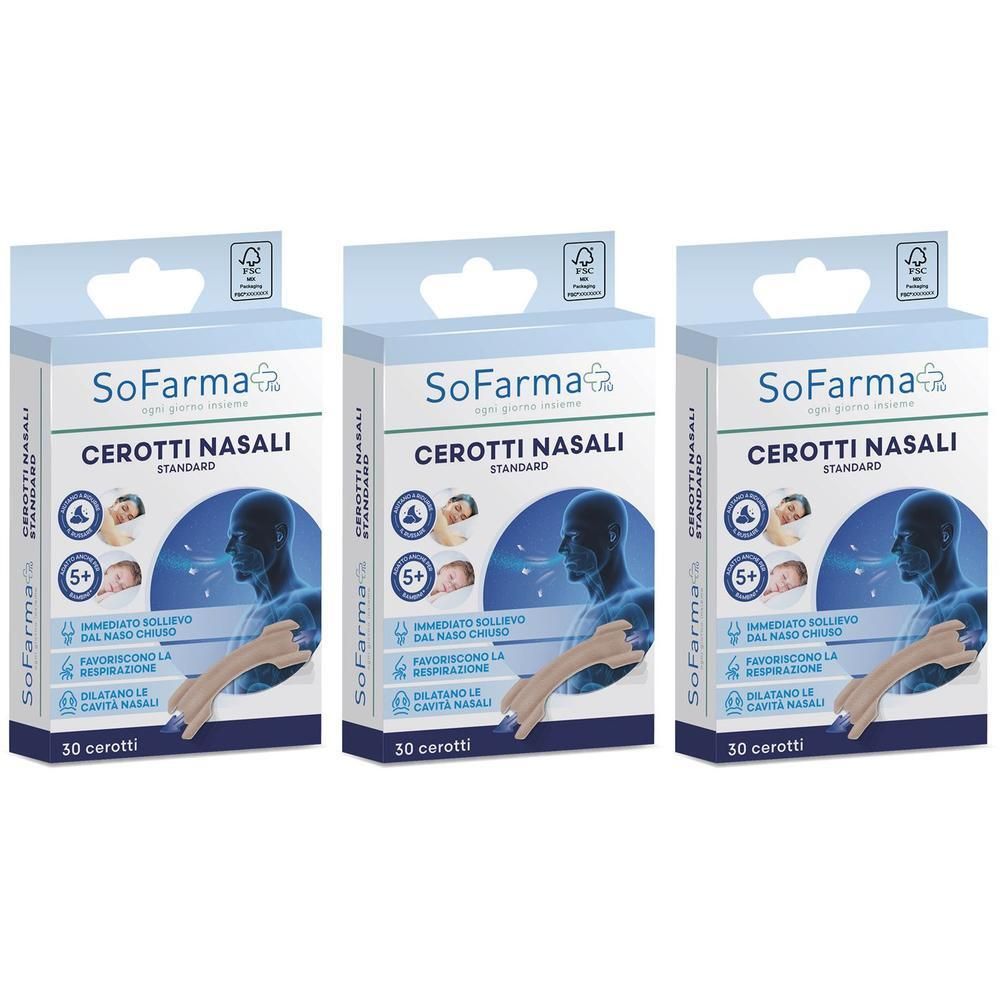 Sofarmapiu' Cerotto Nasale Classico 30Pz