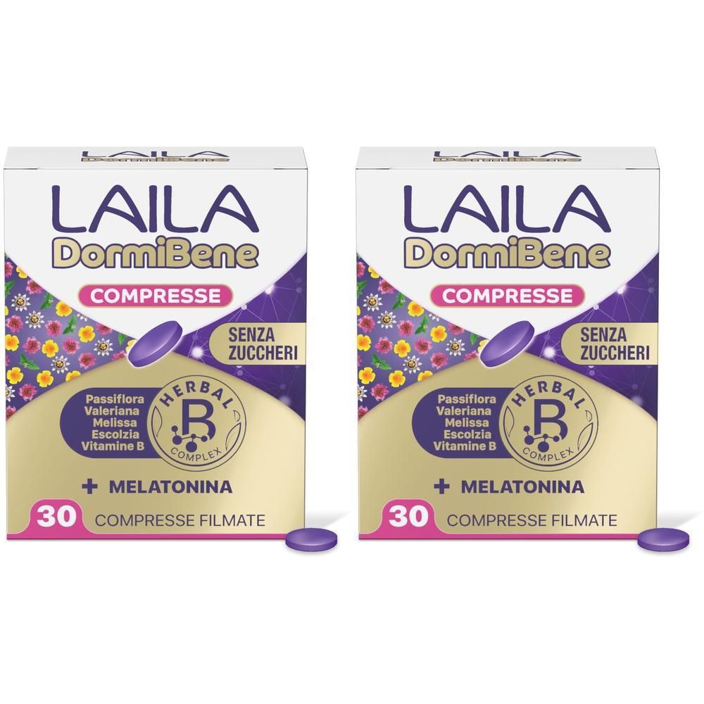 Laila DormiBene Compresse - Risparmia il 10% con il codice: menarini0926