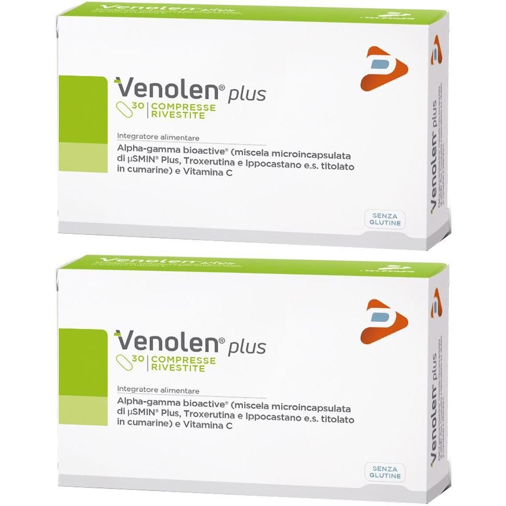 Venolen Plus Compresse 2x30 pz Compresse rivestite con film