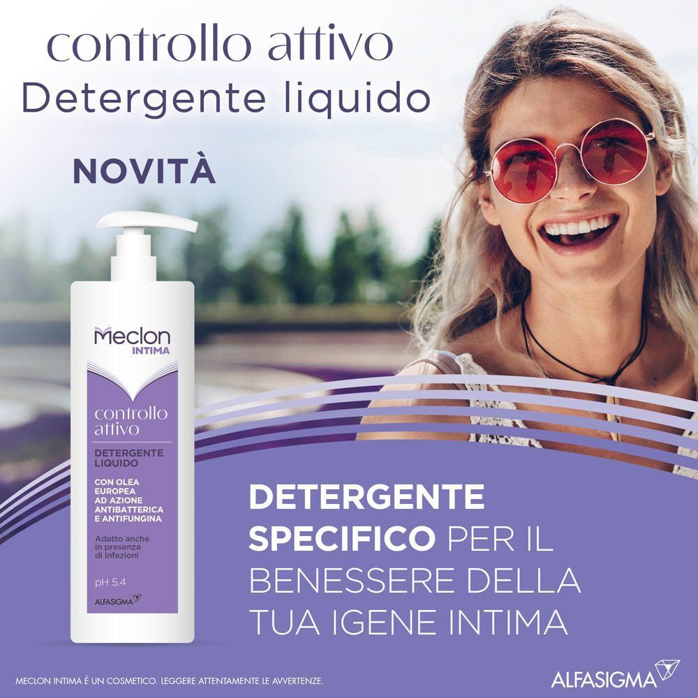 Meclon Intima Detergente Controllo Attivo per Igiene Intima
