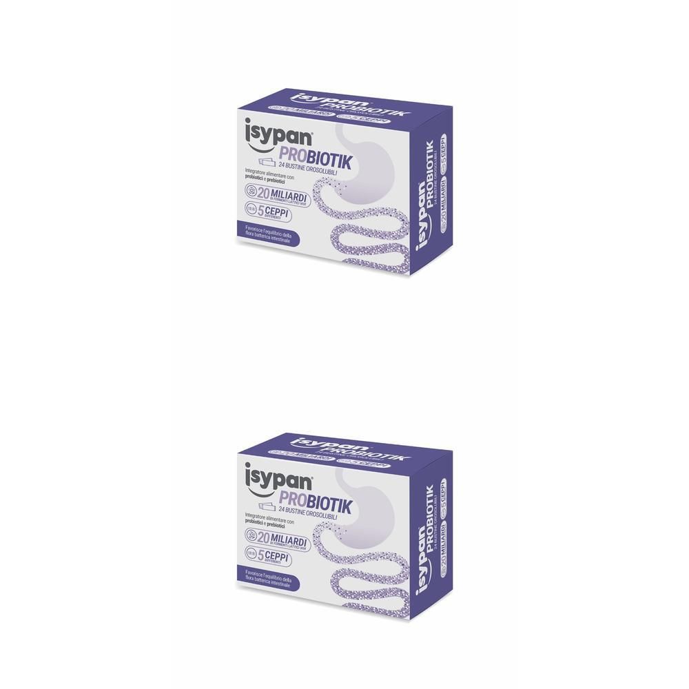 Isypan Probiotik Fermenti Lattici Probiotici 24 Bustine Orosolubili