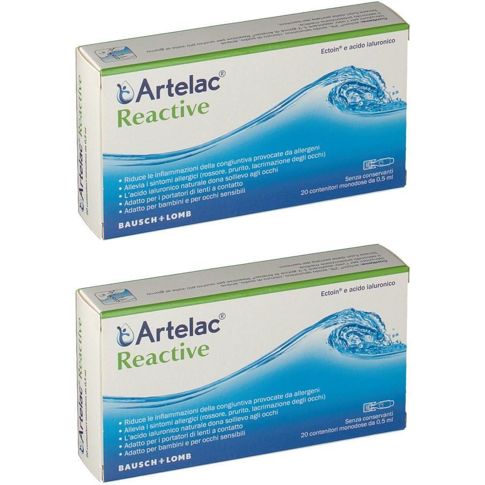 Artelac® Reactive 20 contenitori