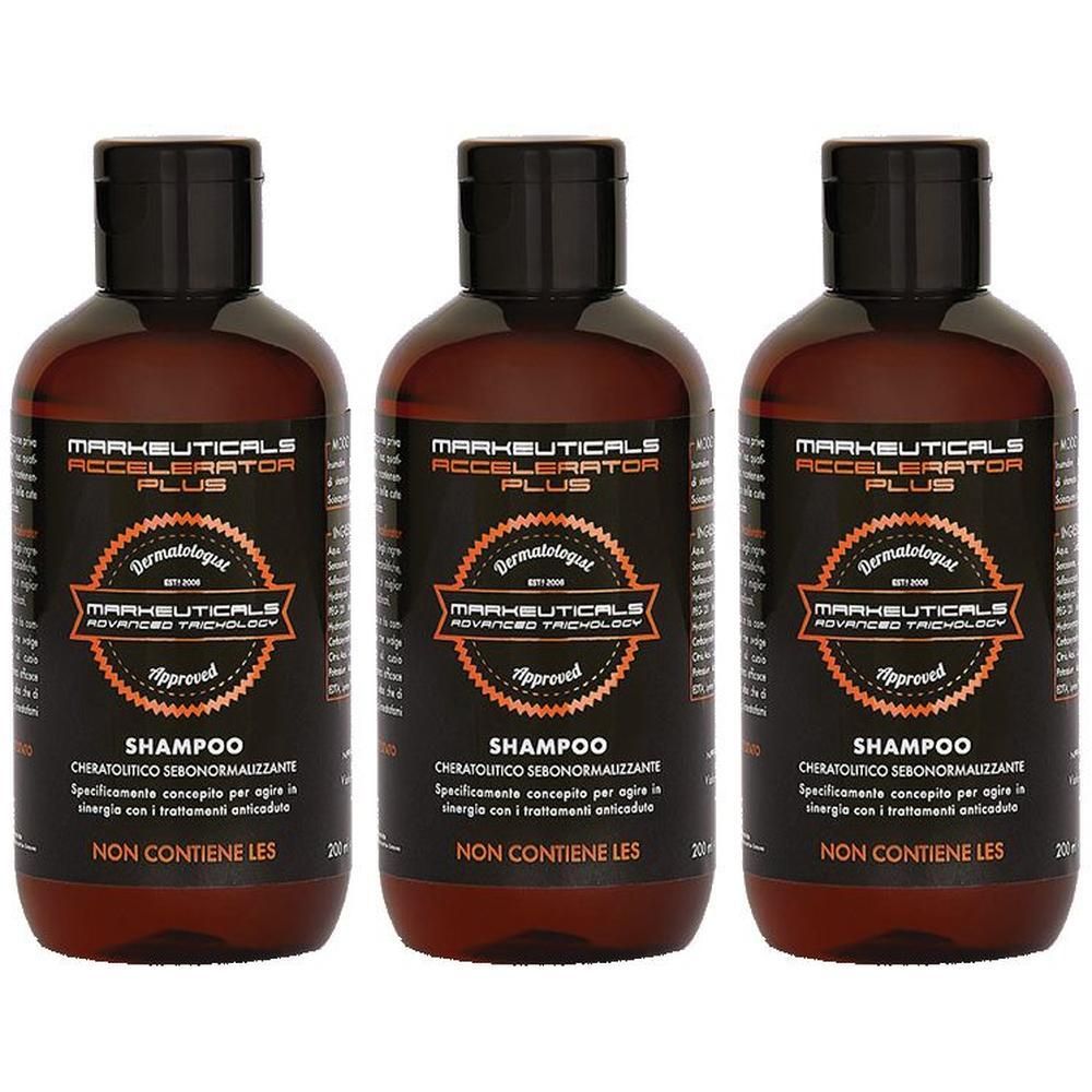 Markeuticals Accelerator Plus Shampoo Cheratolitico Sebonormalizzante
